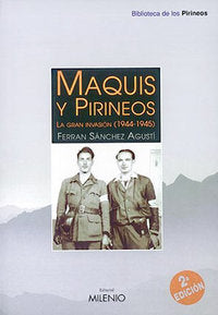 Maquis y Pirineos, de Sánchez Agustí, Ferran | portada del libro