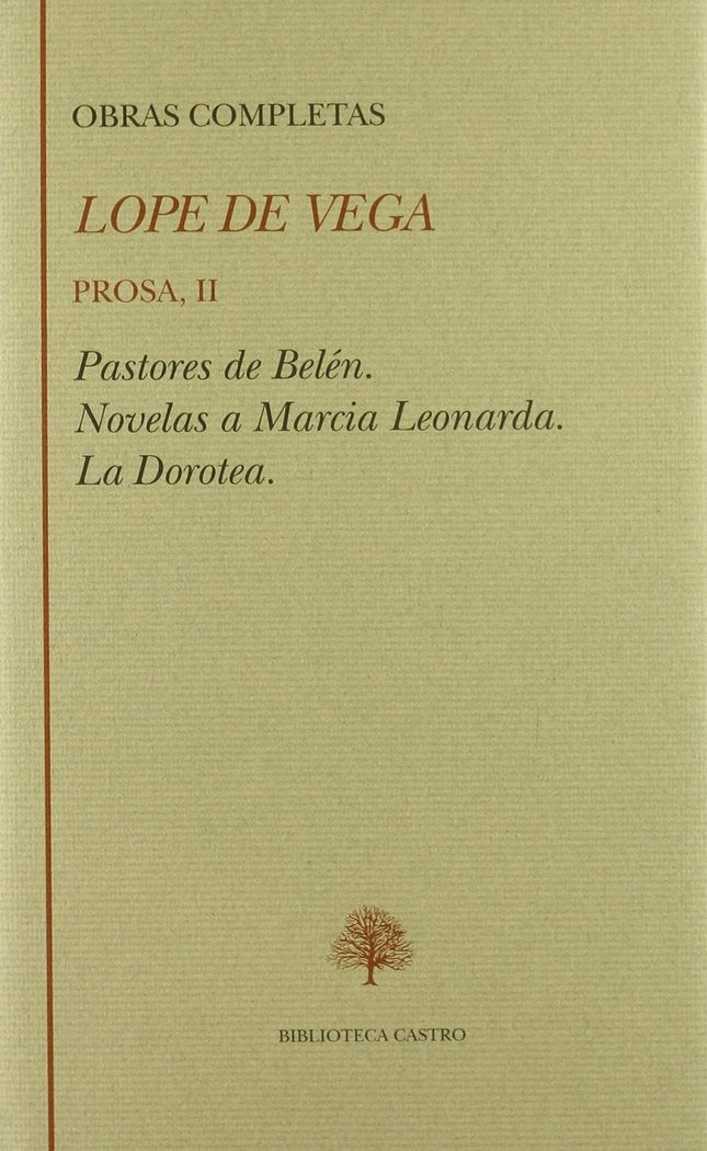 Prosa II, de LOPE VEGA DE | portada del libro