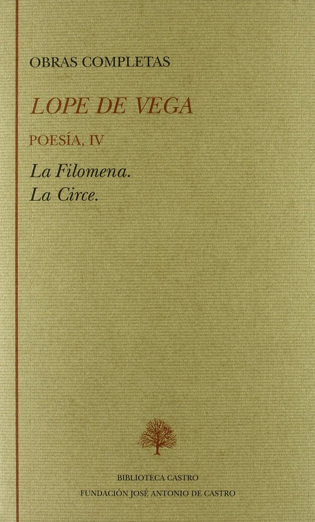 LOPE DE VEGA. POESIA (TOMO IV), de LOPE VEGA DE | portada del libro