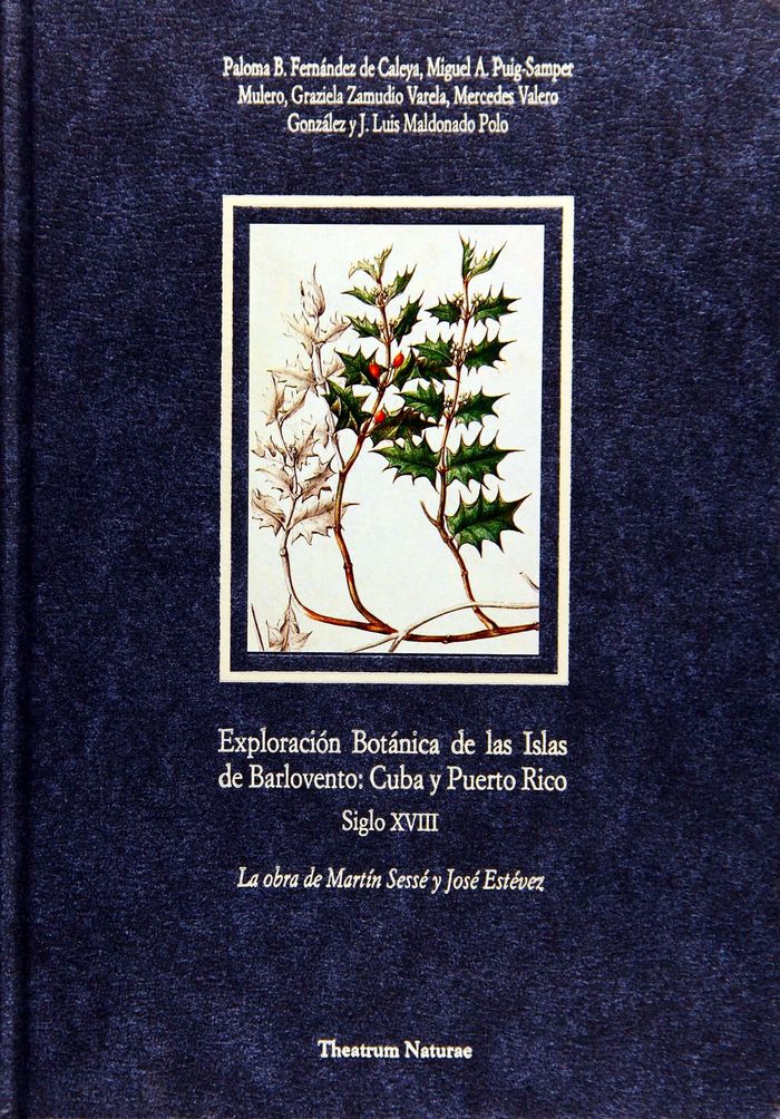 Exploración botánica de las islas de Barlovento, de Blanco Fernández de Caleya, Paloma | portada del libro