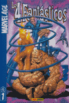 4 FANTASTICOS I,LOS MARVEL AGE | portada del libro