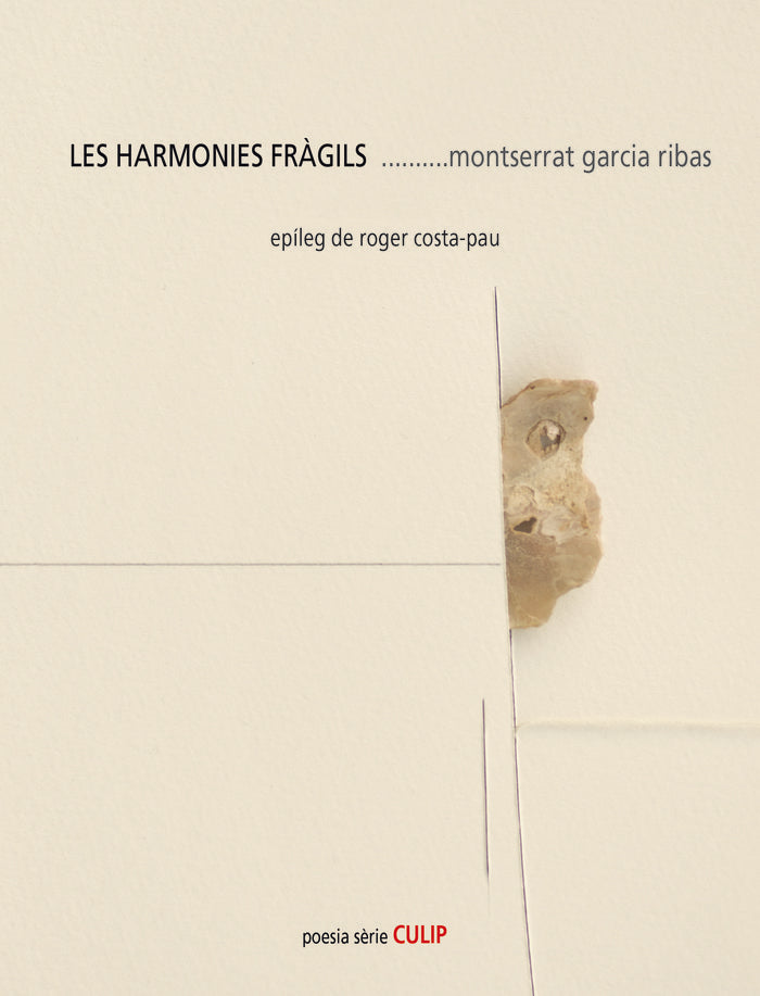 Les harmonies fràgils, de Garcia Ribas, Montserrat | portada del libro