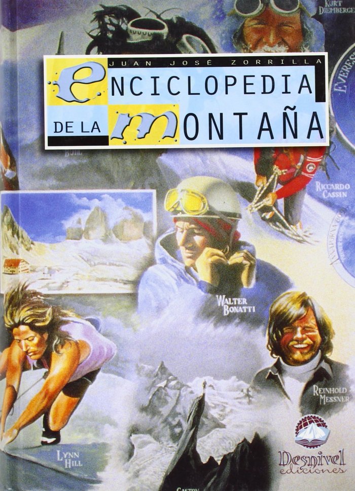 ENCICLOPEDIA DE MONTAÑA, de ZORRILLA JURADO | portada del libro