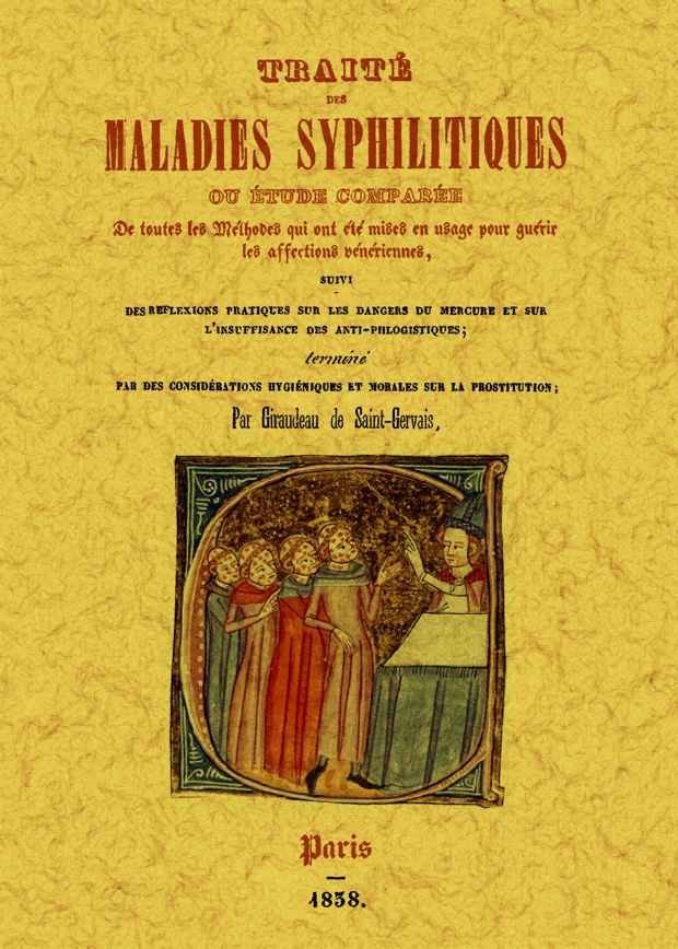 Traite des maladies syphilitiques, de de Saint-Gervais, Giraudeau | portada del libro
