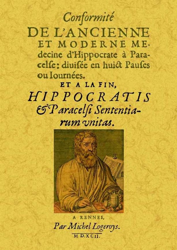 Conformite de l'ancienne et moderne medecine d'Hippocrate a Paracelse, de Anónimo | portada del libro