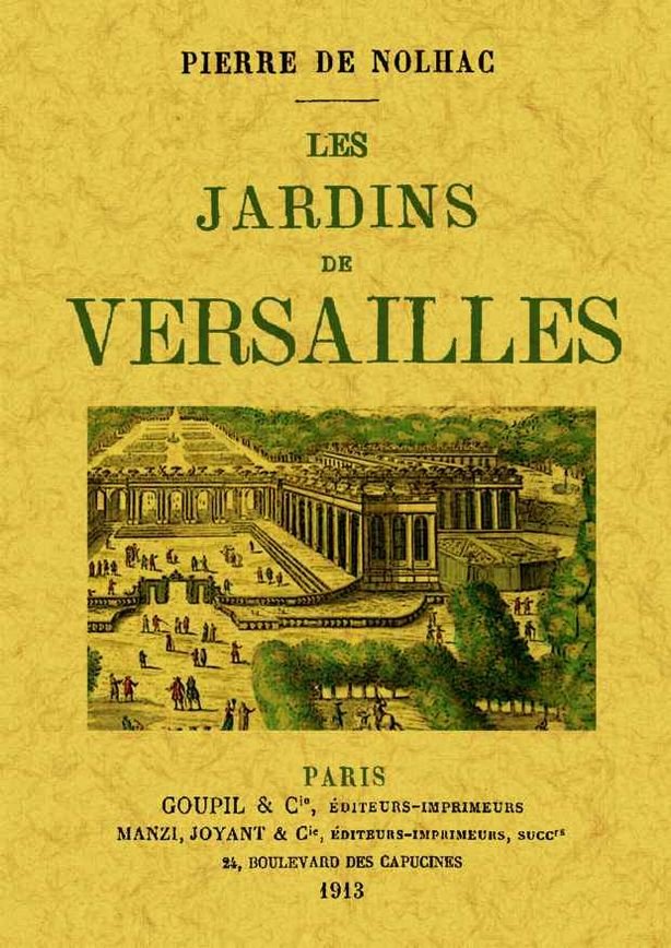 Les jardins de Versailles, de de Nolhac | portada del libro