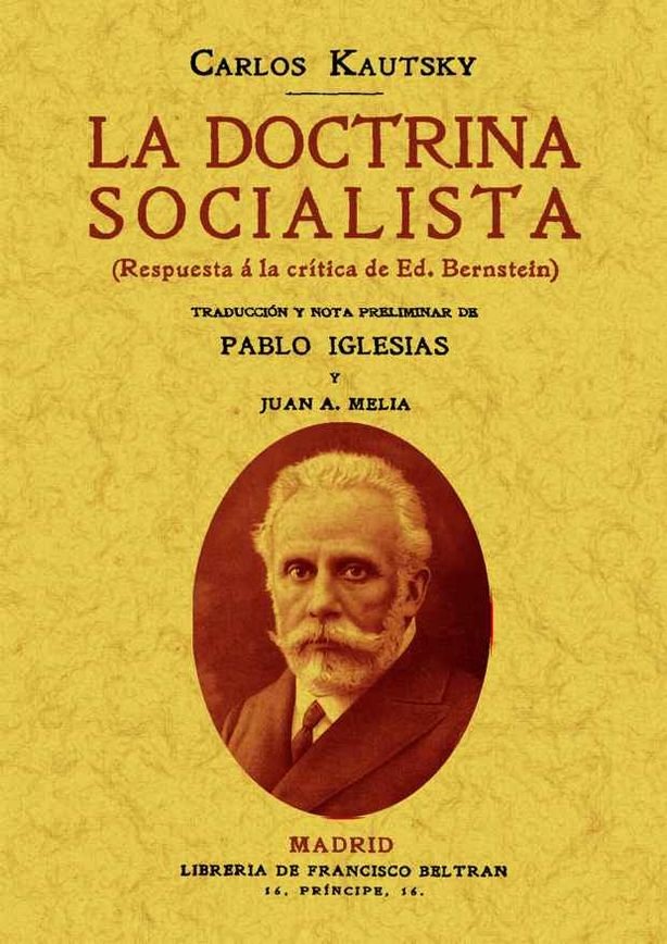 La doctrina socialista, de Kautsky | portada del libro