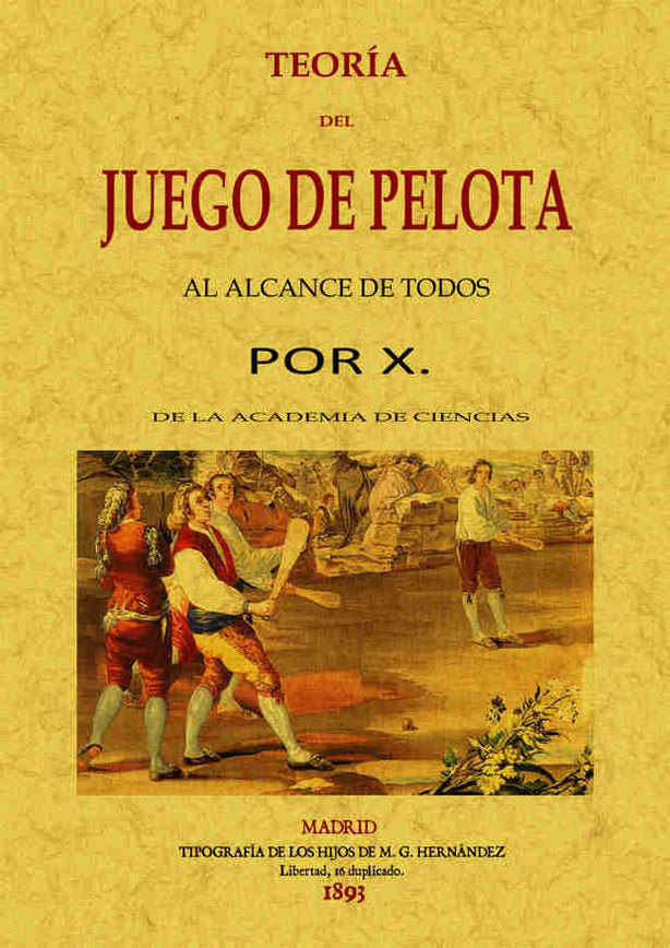Teoría del juego de pelota al alcance de todos, de Anónimo | portada del libro