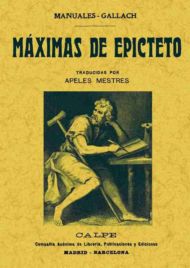 Maximas de Epicteto, de Epicteto | portada del libro