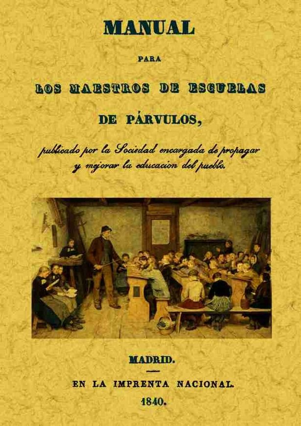 Manual para los maestros de escuelas de parvulos, de Montesino, Pablo | portada del libro