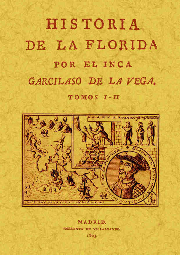 Historia de la Florida (4 tomos en 2 volúmenes), de Vega, Garcilaso de la | portada del libro