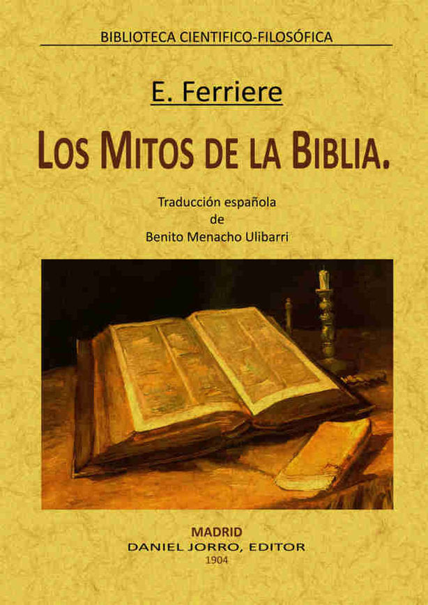 Los mitos de la Biblia, de Ferriere, E. | portada del libro