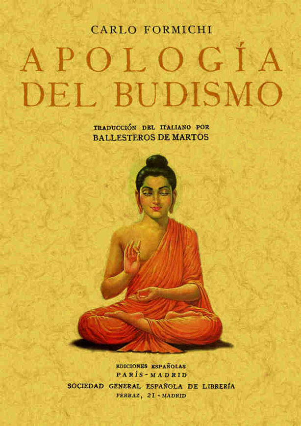 Apologia del Budismo, de Formichi, Carlo | portada del libro