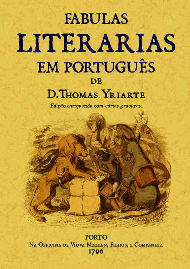 Fabulas literarias em portugês, de Yriarte, Thomas | portada del libro