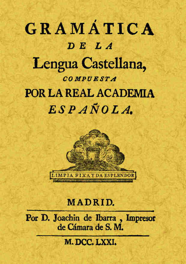 Gramática de la lengua castellana, de Varios autores | portada del libro