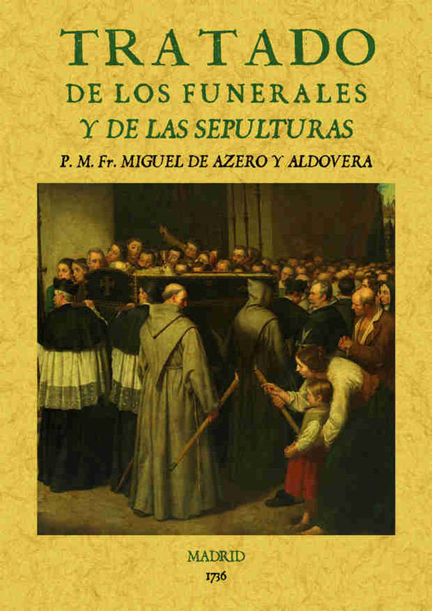 Tratado de los funerales y de las sepulturas, de Azero Aldovera | portada del libro
