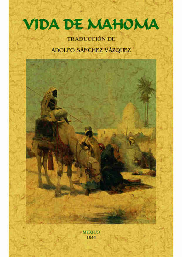 Vida de Mahoma, de Irving, Washington | portada del libro