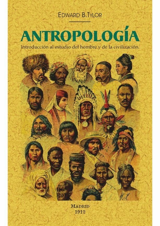 Antropología. Introducción al estudio del hombre y de la civilización, de Tylor, Edward B. | portada del libro
