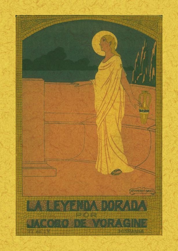 La leyenda dorada., de Voragine, Jacobo de | portada del libro