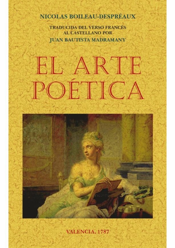 Arte Poetica, de Boileau Despréux, Nicolas | portada del libro