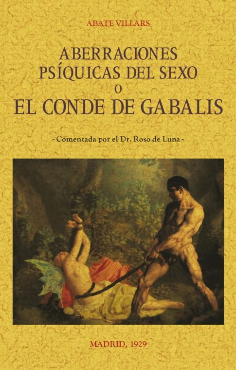 Aberraciones psíquicas del sexo El Conde de Gabalis, de Villars, Abate | portada del libro