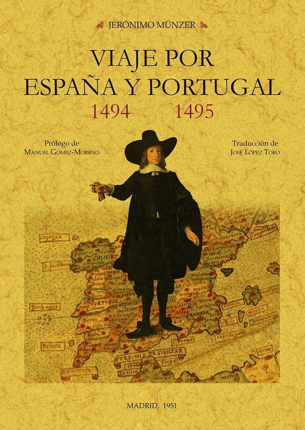 Viaje por España y Portgual 1494-1495, de Münzer, Jerónimo | portada del libro