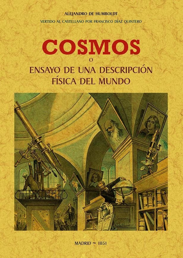 Cosmos, o ensayo de una descripción física del mundo, de Humboldt, Alejandro de | portada del libro