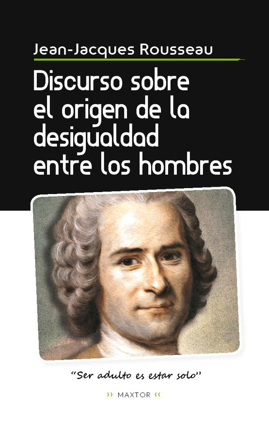 Discurso sobre el origen de la desigualdad entre los hombres, de Rousseau, Jean-Jacques | portada del libro