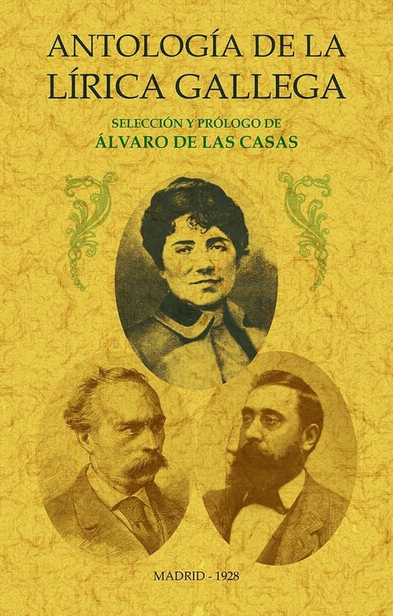 Antología de la lírica gallega, de de las Casas, Álvaro | portada del libro