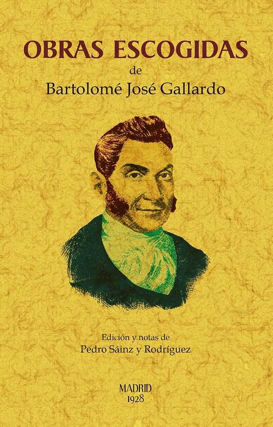Obras escogidas de Bartolomé Gallardo, de Gallardo, Bartolomé José | portada del libro