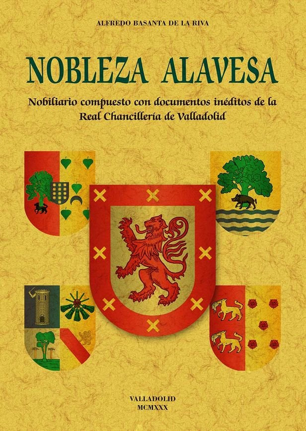Nobleza Alavesa, de BASANTA DE LA RIVA, ALFREDO | portada del libro
