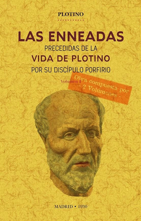 Las Enneadas. Volumen 1 (Tomos 1 y 2), de PLOTINO | portada del libro