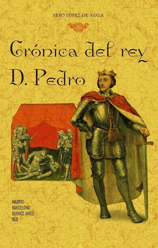 CRONICA DEL REY D PEDRO SELECCION, de LOPEZ DE AYALA, PEDRO | portada del libro
