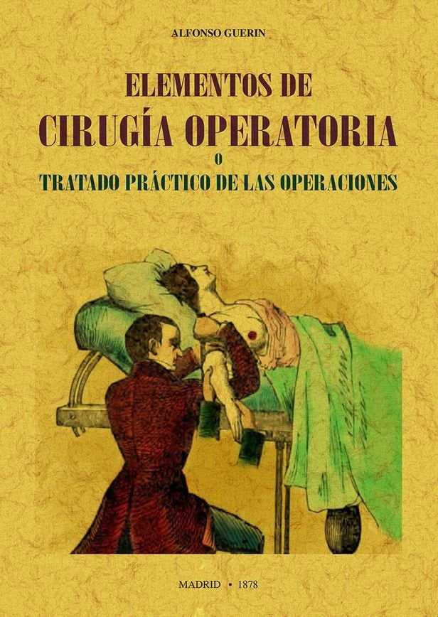 ELEMENTOS DE CIRUGIA OPERATORIA, de GUERIN, ALFONSO | portada del libro