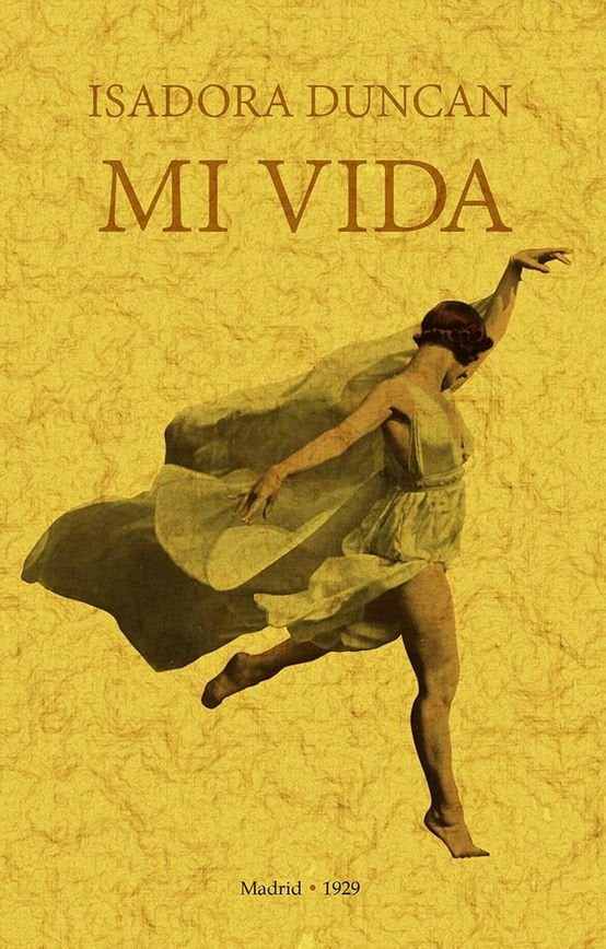 Mi vida. Isadora Duncan, de DUNCAN, ISADORA | portada del libro