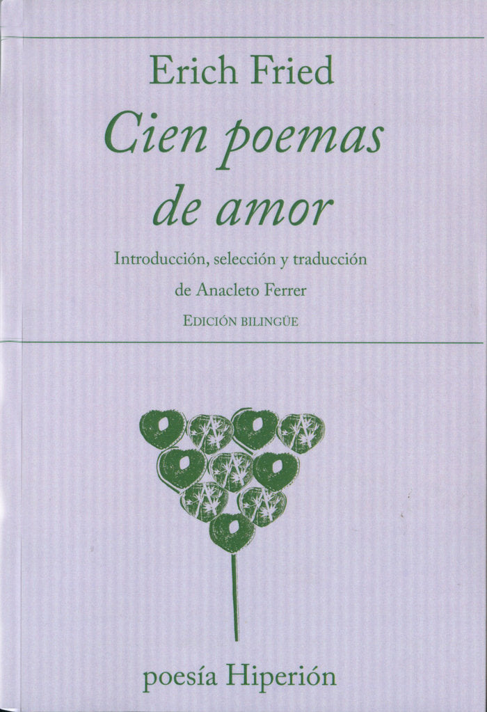 Cien poemas de amor, de Fried | portada del libro