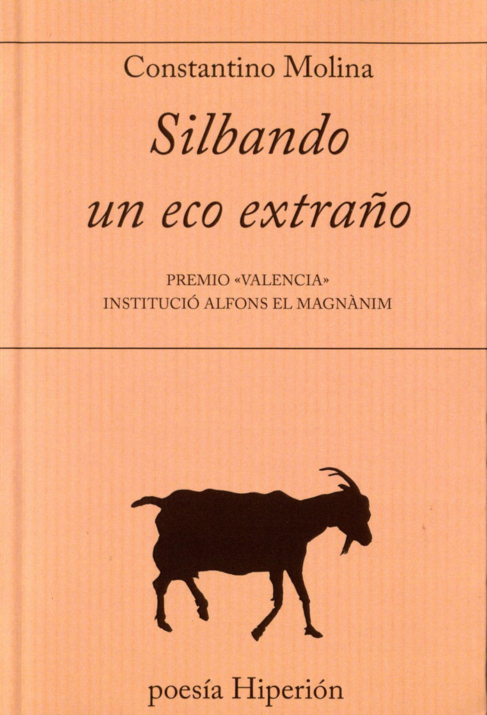 Silbando un eco extraño, de Molina Monteagudo | portada del libro