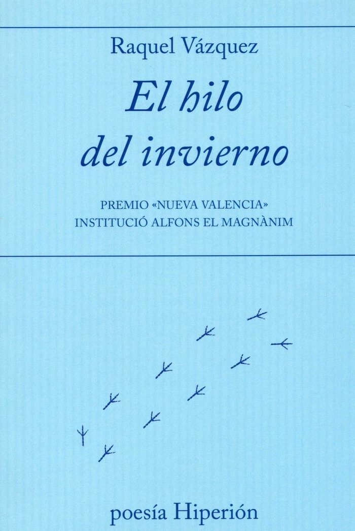 El hilo del invierno, de Vázquez Díaz, Raquel | portada del libro