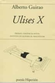 ULISES X, de GUIRAO,ALBERTO | portada del libro
