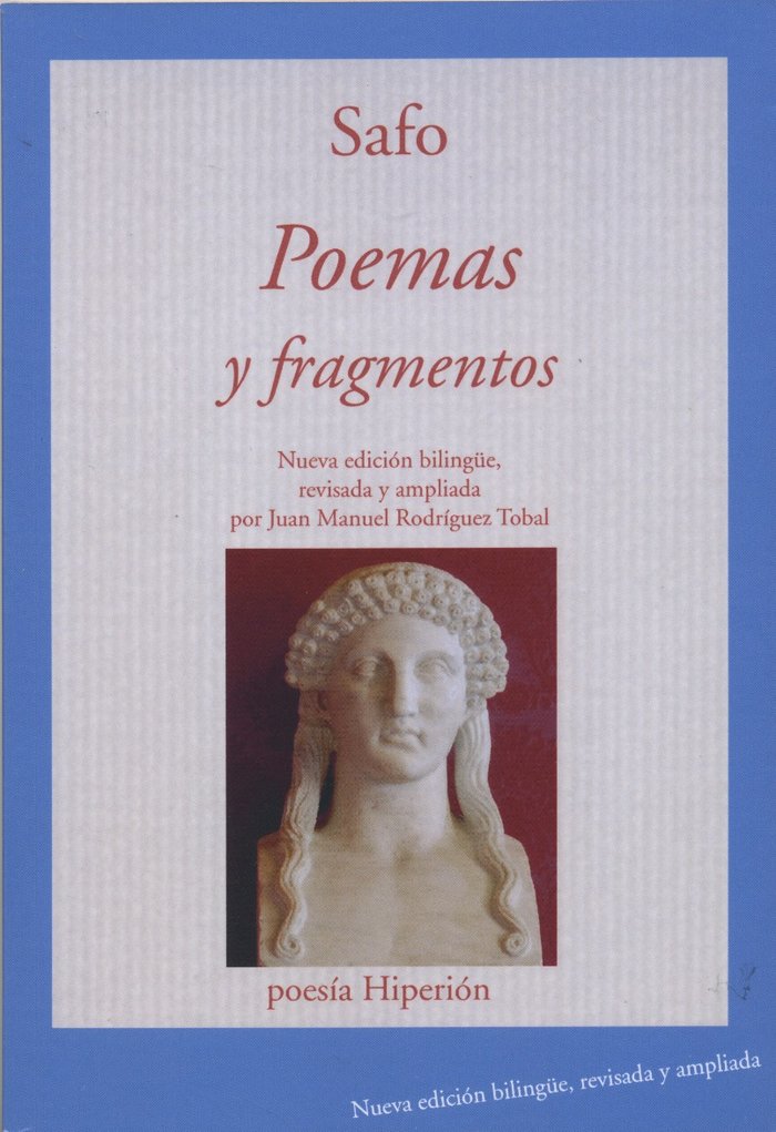 POEMAS Y FRAGMENTOS -SAFO, de RODRIGUEZ TOBAL | portada del libro