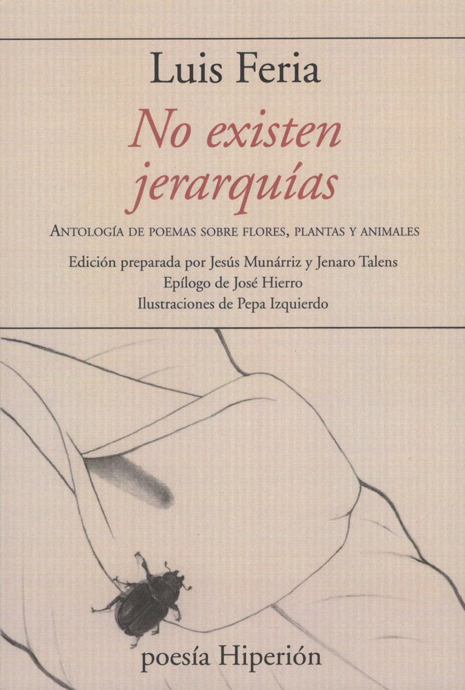 NO EXISTEN JERARQUIAS, de FERIA, LUIS | portada del libro