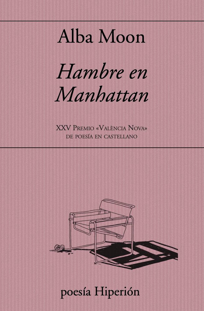 HAMBRE EN MANHATTAM, de , ALBA MOON | portada del libro