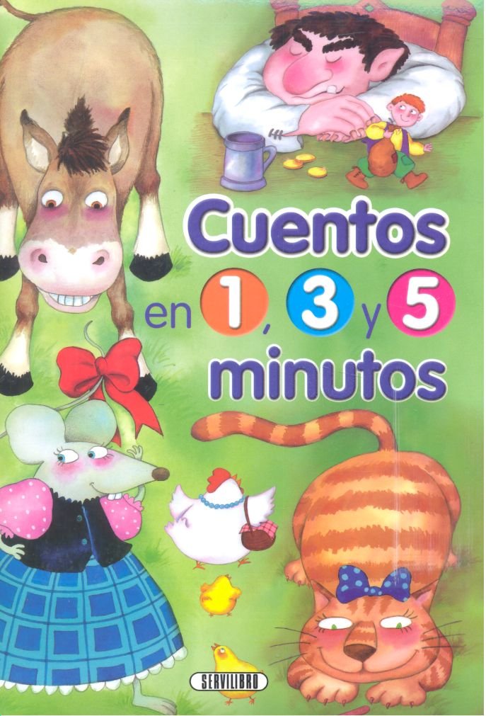 CUENTOS EN 1 3 Y 5 MINUTOS VOLUMEN 2 | portada del libro
