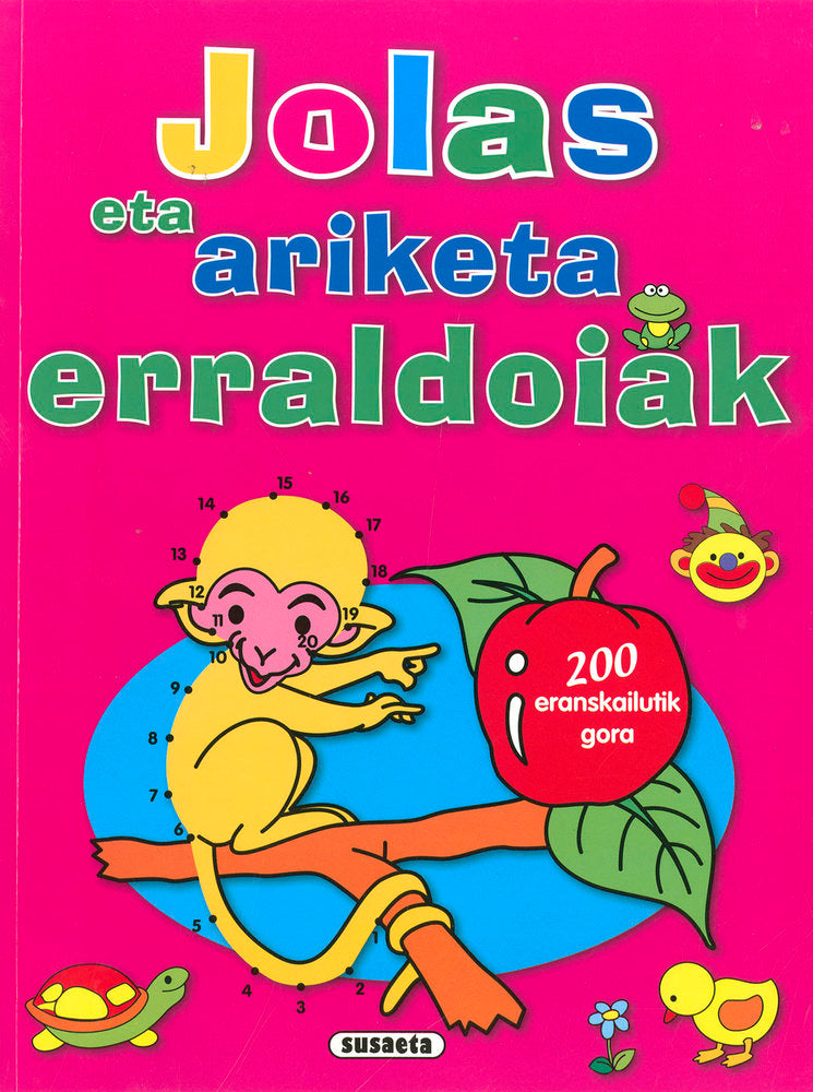 JOLAS ETA ARIKETA ERRALDOIAK (4 TITULU), de SUSAETA, TALDEAK | portada del libro