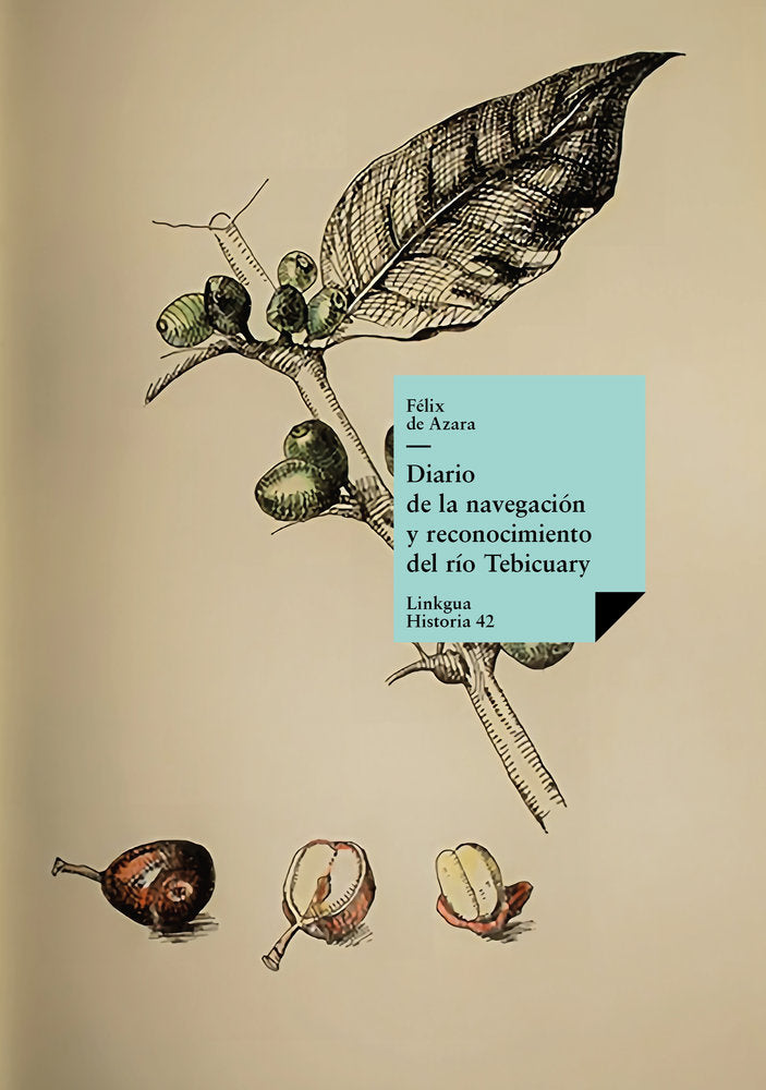 Diario de la navegación y reconocimiento del río Tebicuary, de de Azara, Félix | portada del libro