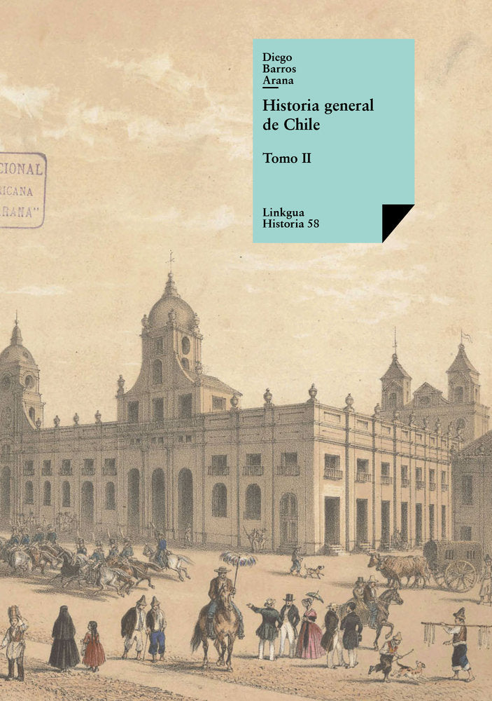 Historia general de Chile, de Barros Arana, Diego | portada del libro