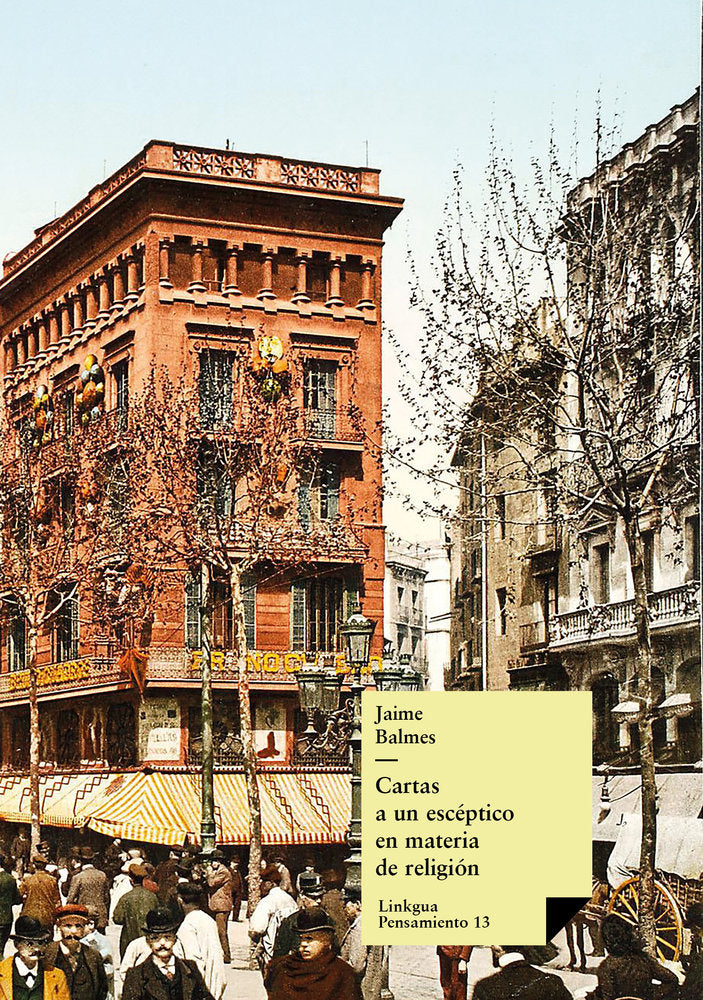 Cartas a un escéptico en materia de religión, de Balmes, Jaime | portada del libro