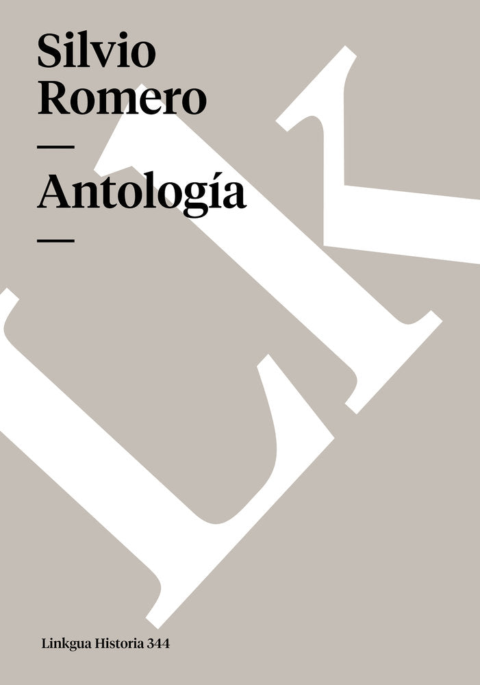 ANTOLOGIA, de Romero, Silvio | portada del libro