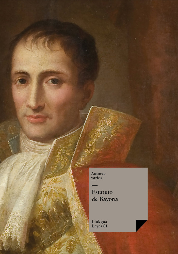 ESTATUTO DE BAYONA, de Varios, Autores | portada del libro