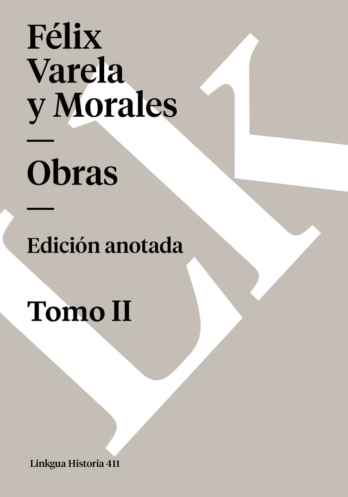 OBRAS II, de Varela, Félix | portada del libro